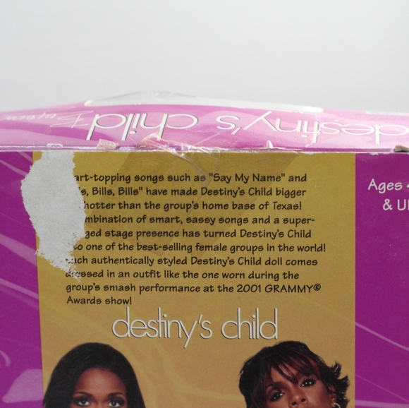 Destiny's Child Beyonce & Kelly GRAMMY Awards Dolls Pre-owned in Box - Picture 13 of 16